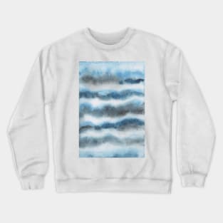 Waves tie dye Crewneck Sweatshirt